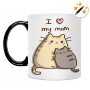 Кружка-хамелеон Love mom