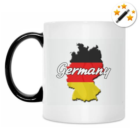 Кружка-хамелеон Germany