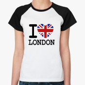 I Love London Женская бел/чёрн