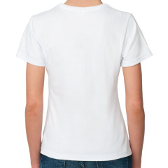 Женская футболка (белая