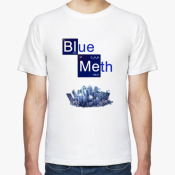 Мужская футболка blue m