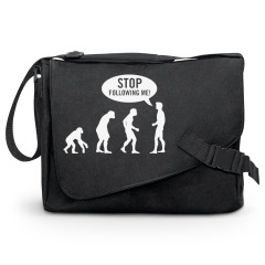 Сумка Evolution - Stop following me на 4u.printdirect.ru